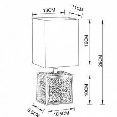 Настольная лампа декоративная Arte Lamp Fiori A4429LT-1BA | фото 3