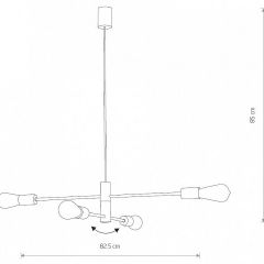 Подвесная люстра Nowodvorski Rotor 7935 | фото 4